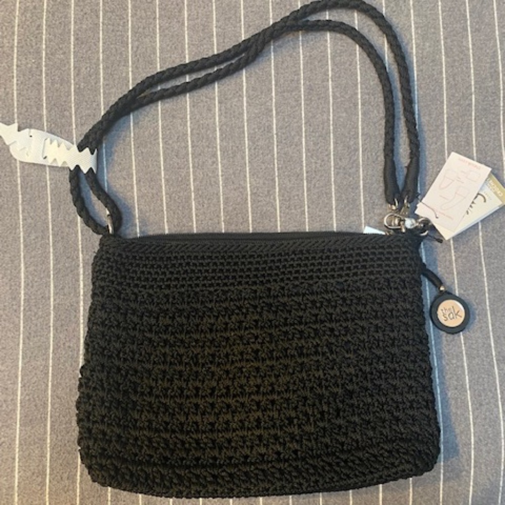 The Sak - Brand New With Tags - Black Convertible Bag 3 in 1 Casual Style 107729
